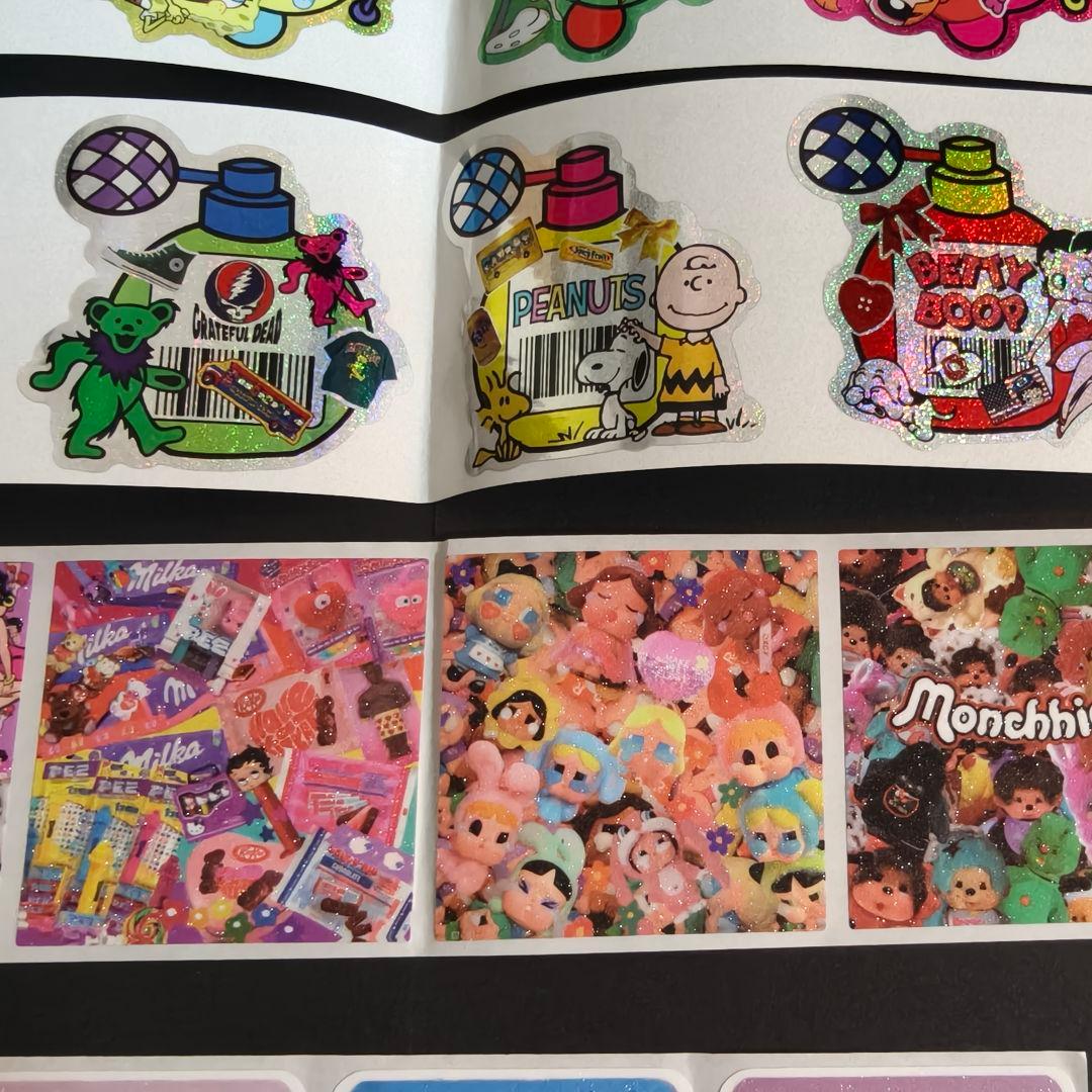 ⑤ アメステ ロール 切り売り シール シール交換 シール帳