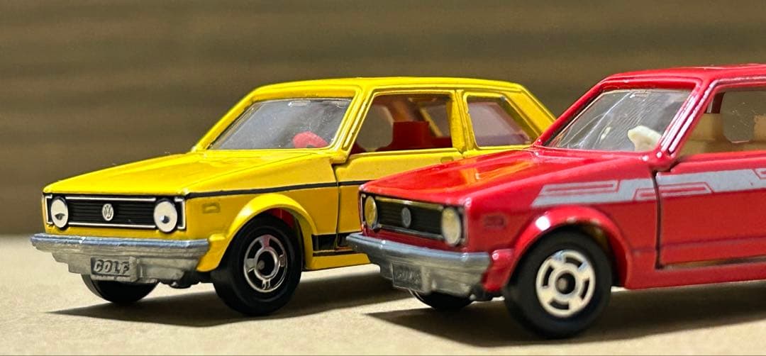 トミカ フォルクスワーゲン ゴルフ GLE 2台セット