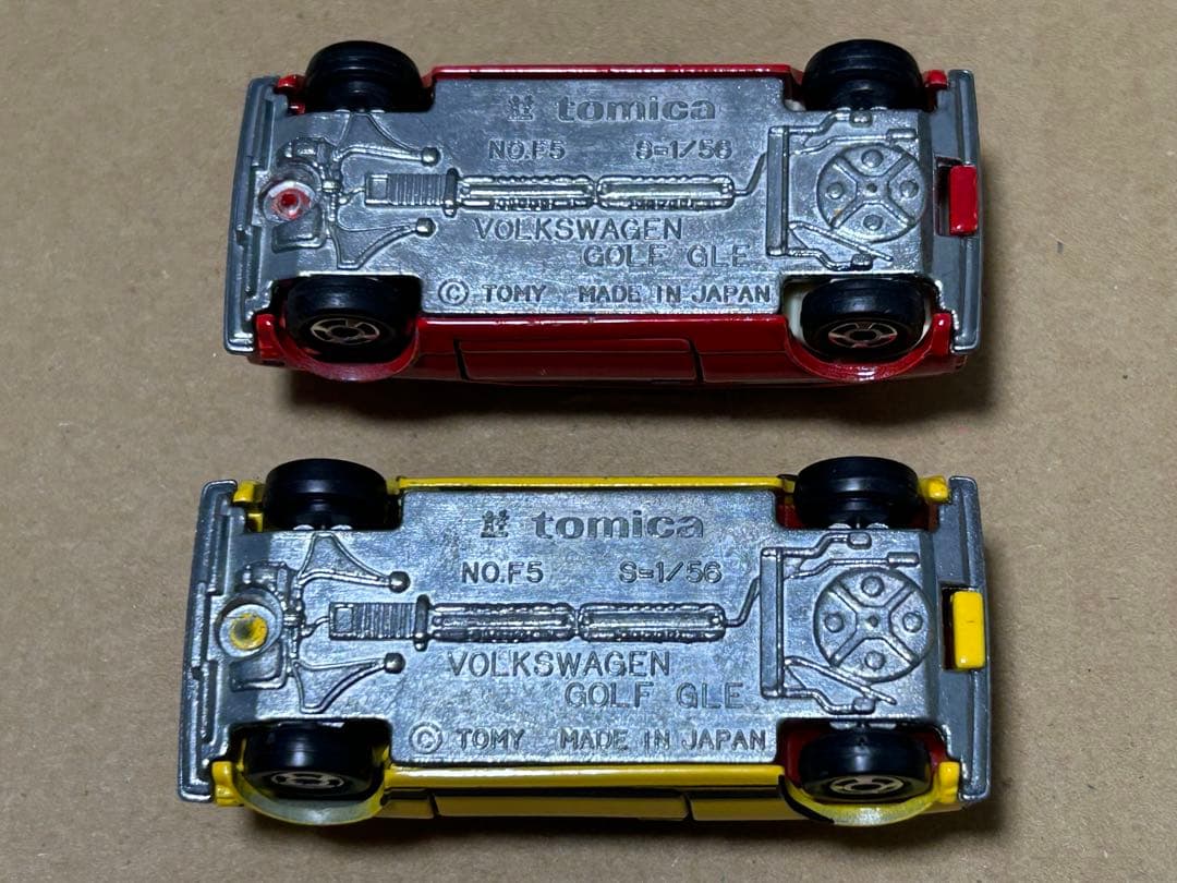 トミカ フォルクスワーゲン ゴルフ GLE 2台セット