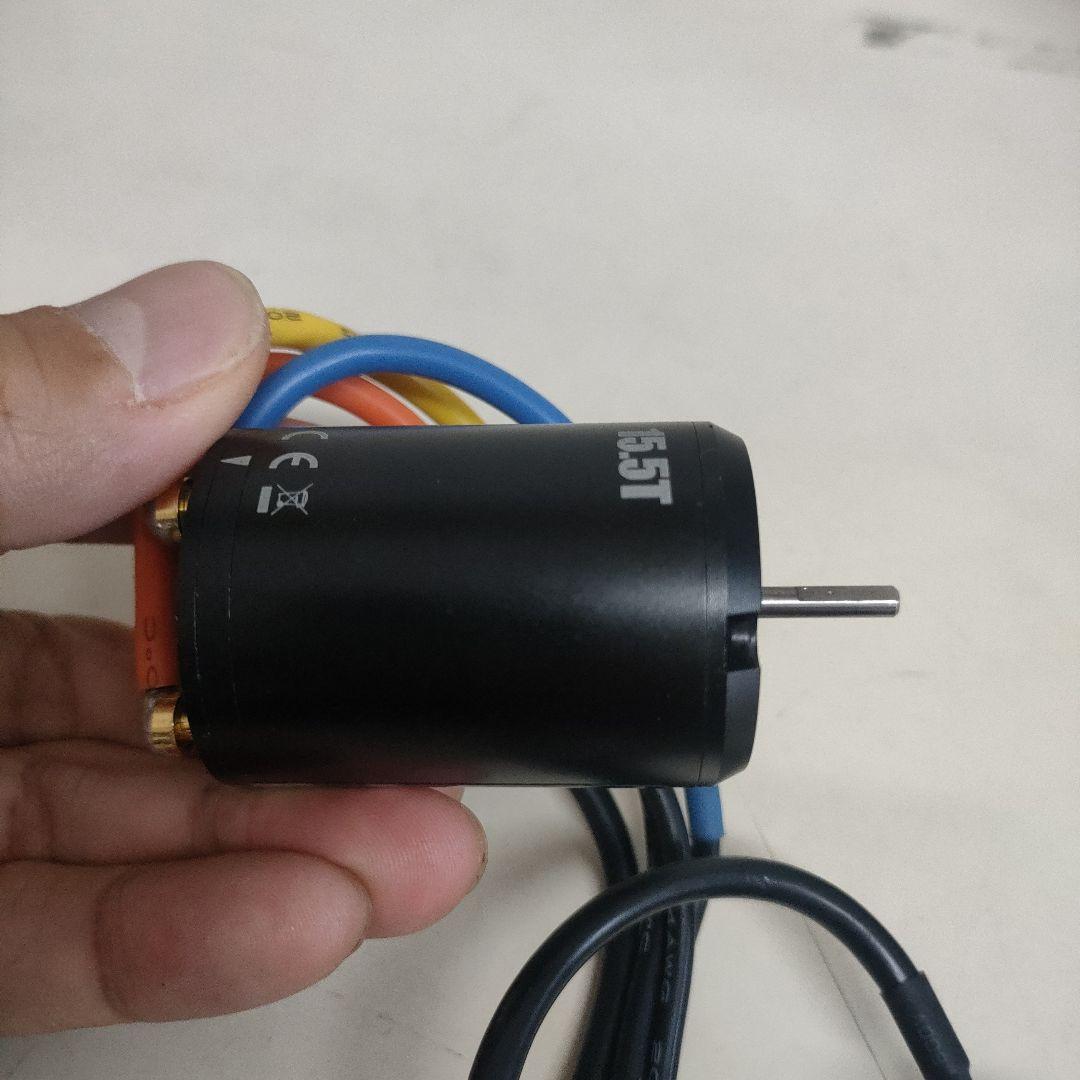 【使用少】タミヤ TBLE-04SR ESC、15.5Tブラシレスモーターセット
