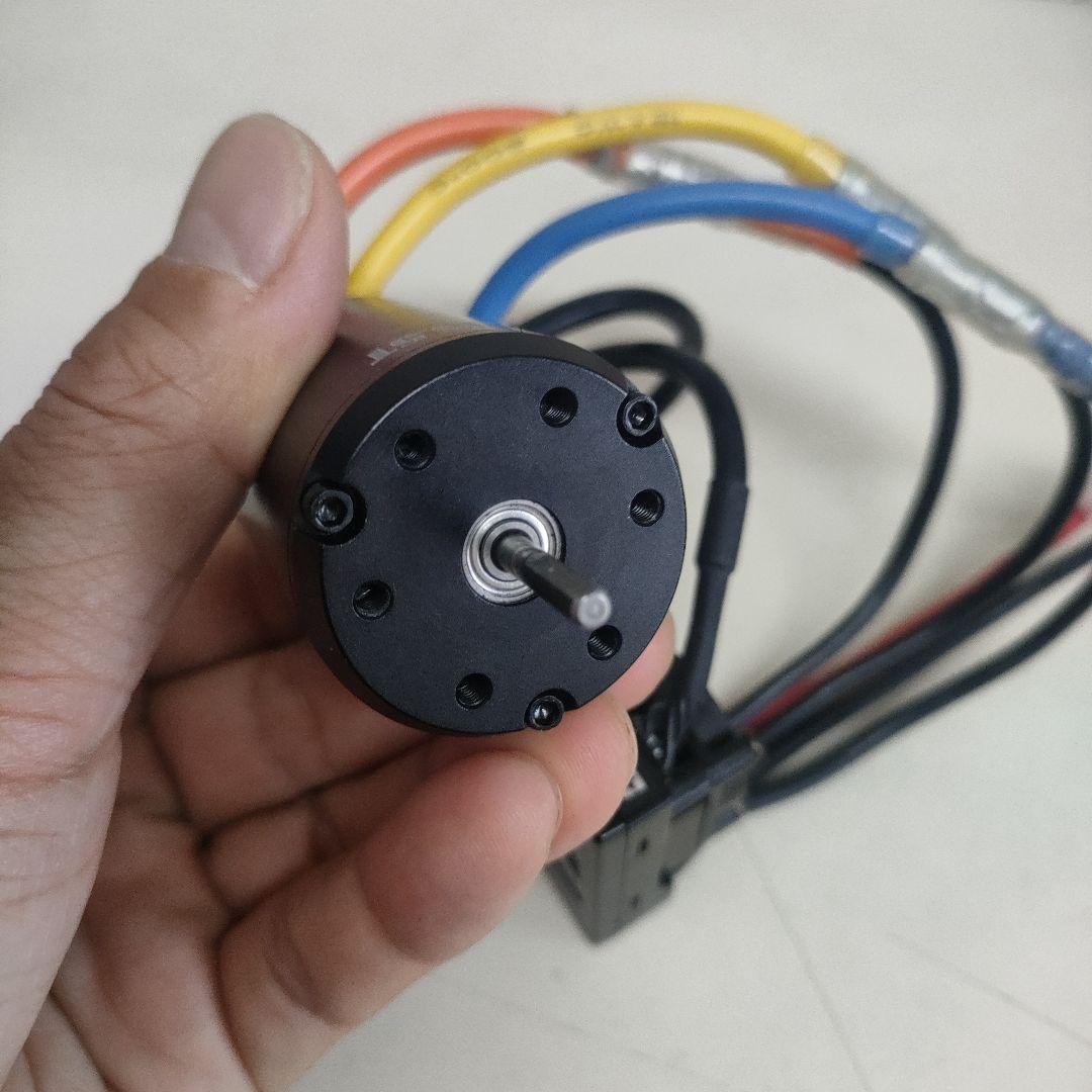 【使用少】タミヤ TBLE-04SR ESC、15.5Tブラシレスモーターセット
