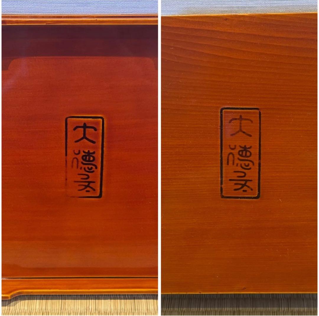 飛驊春慶塗 大徳寺 縁高 18客 共箱 茶道具 茶懐石道具 弁当箱 会席