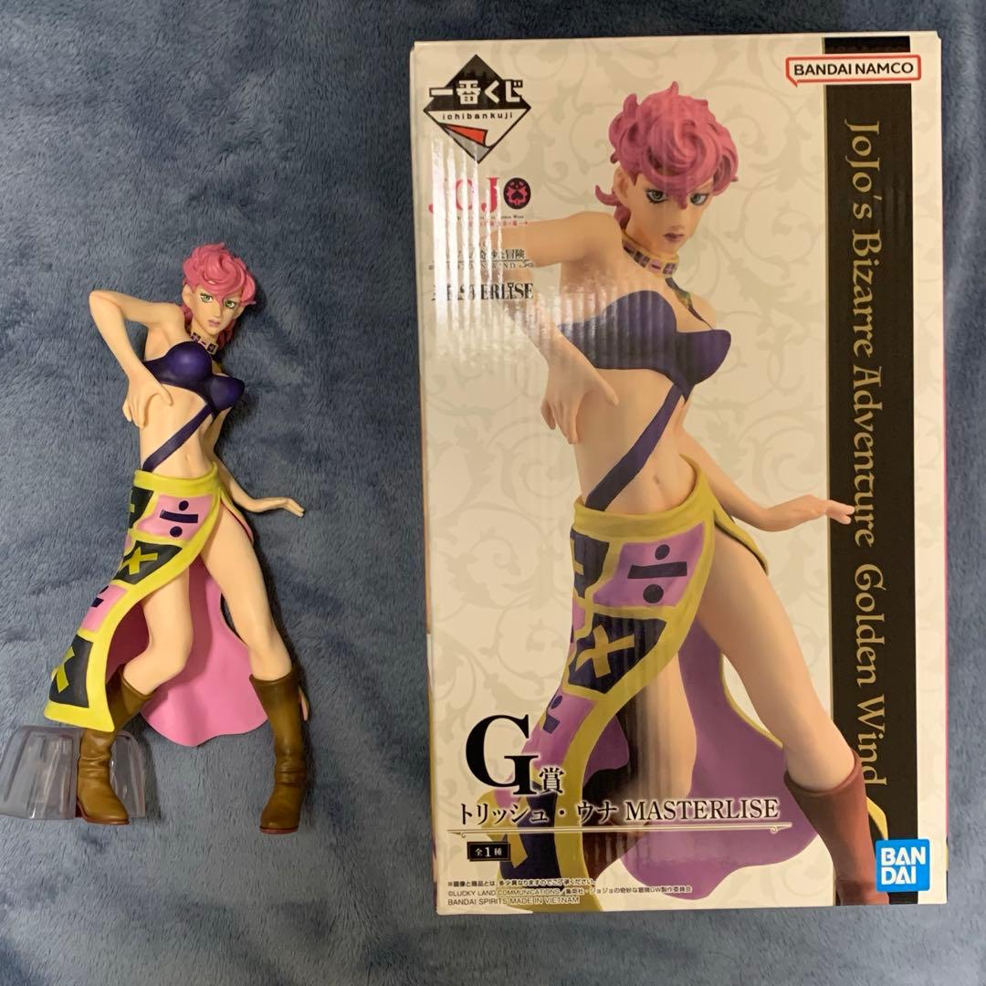 【開封済】一番くじジョジョの奇妙な冒険GOLDENWINDフィギュアフルコンプ