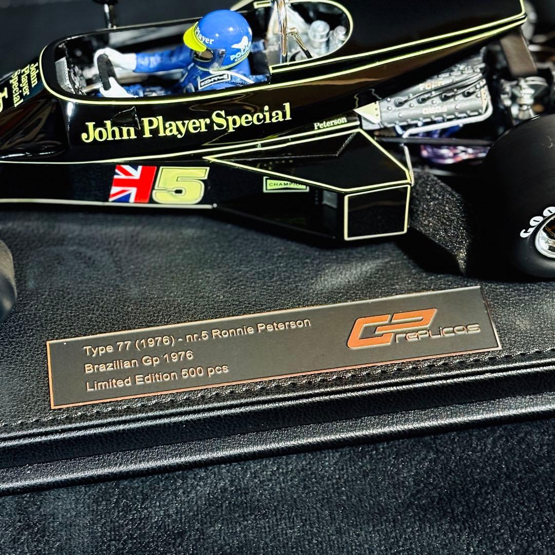 デカール加工品 1/18 GPreplicas ロータス 77 R.ピーターソン
