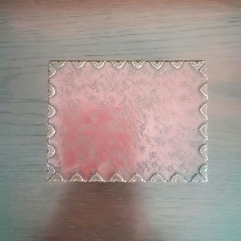 逸品　緋銅　毛織式　蓋物　小物入れ　松栄堂　明治金工　和骨董　骨董　アンティーク