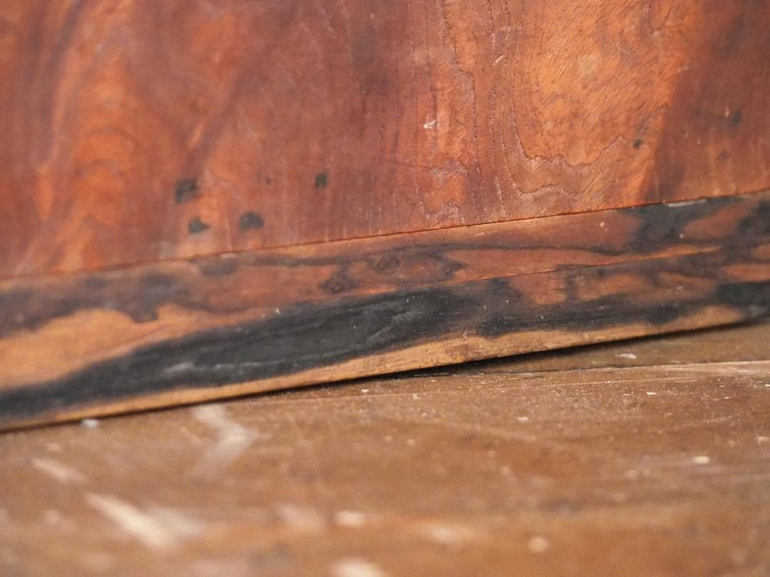 小箪笥 欅 黒柿 小引き出し 小物入れ 骨董 古民家 古家具 民藝