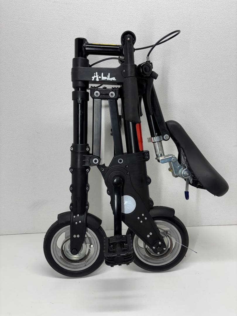 A-bike 折りたたみ自転車 A型 bike ブラック 10インチ