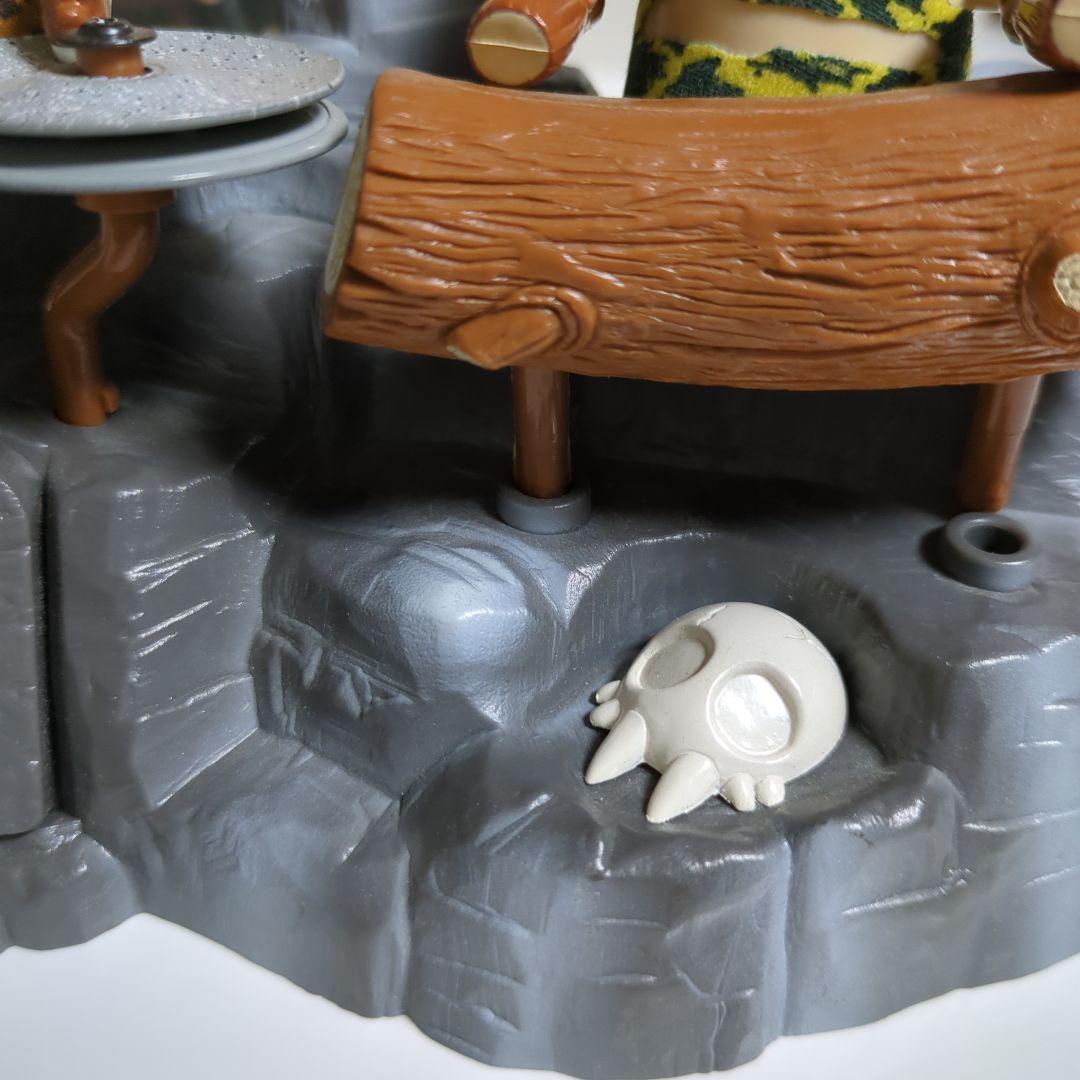 コッツンタイム　原人コッツシリーズ 目覚まし時計　昭和レトロ玩具