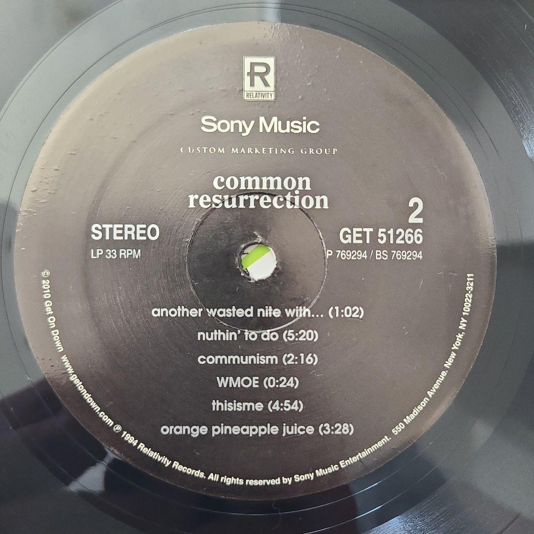 ★限定！ＵＳ２枚組ＬＰゲートフォールド★『ＲＥＳＵＲＲＥＣＴＩＯＮ』ＣＯＭＭＯＮ