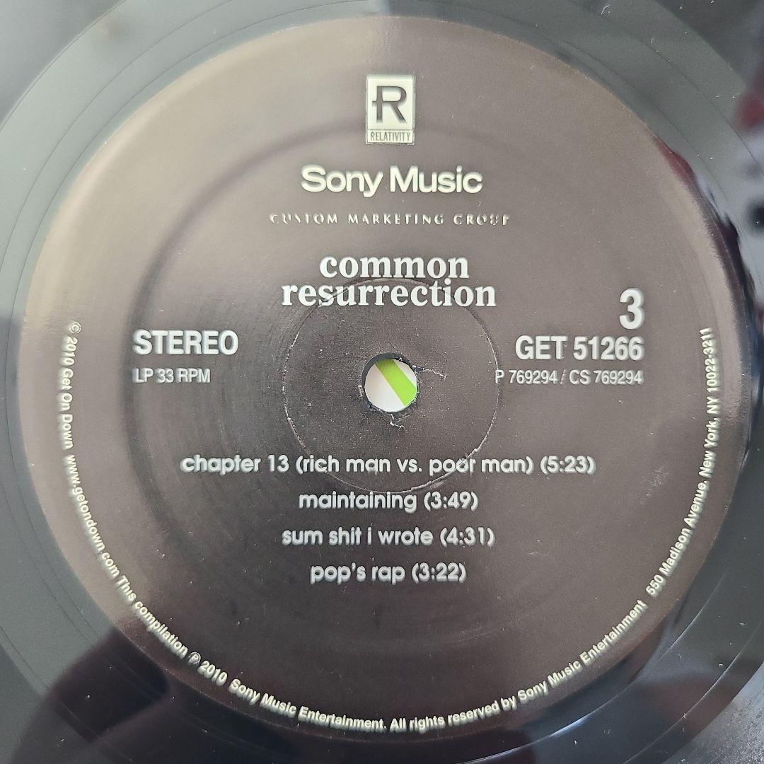 ★限定！ＵＳ２枚組ＬＰゲートフォールド★『ＲＥＳＵＲＲＥＣＴＩＯＮ』ＣＯＭＭＯＮ