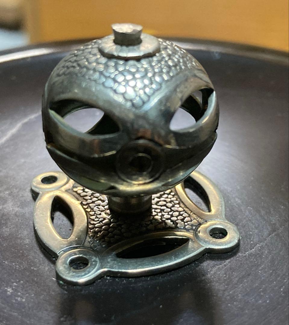 車軸釜、釜師庄司光洞作、未使用品