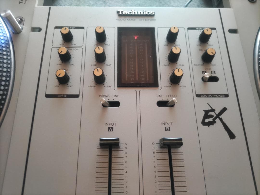 テクニクス TECHNICS SL-1200MK3D×2 SH-EX1200×1