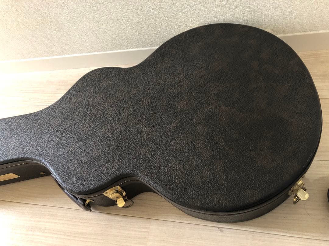 Navigator エレキギター 赤　セミアコ　バーズアイ