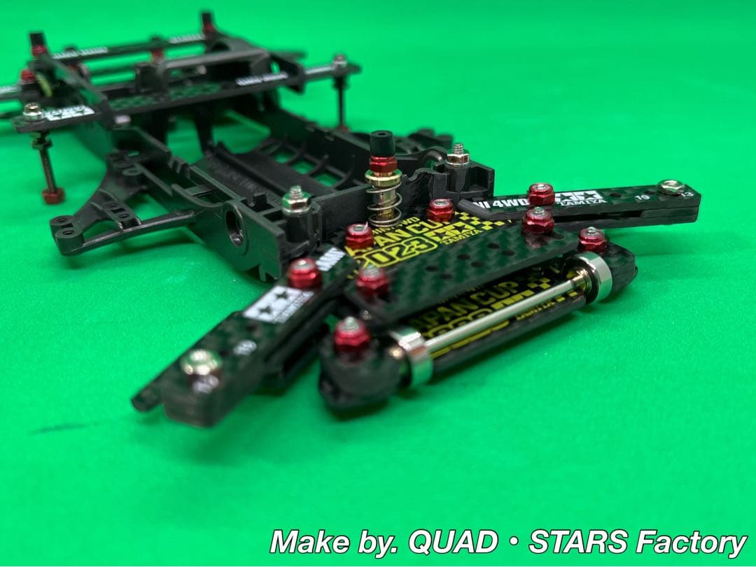 【ミニ四駆・FM-A用】2軸ATピボット＋1軸リヤアンカー　J-CUP2023