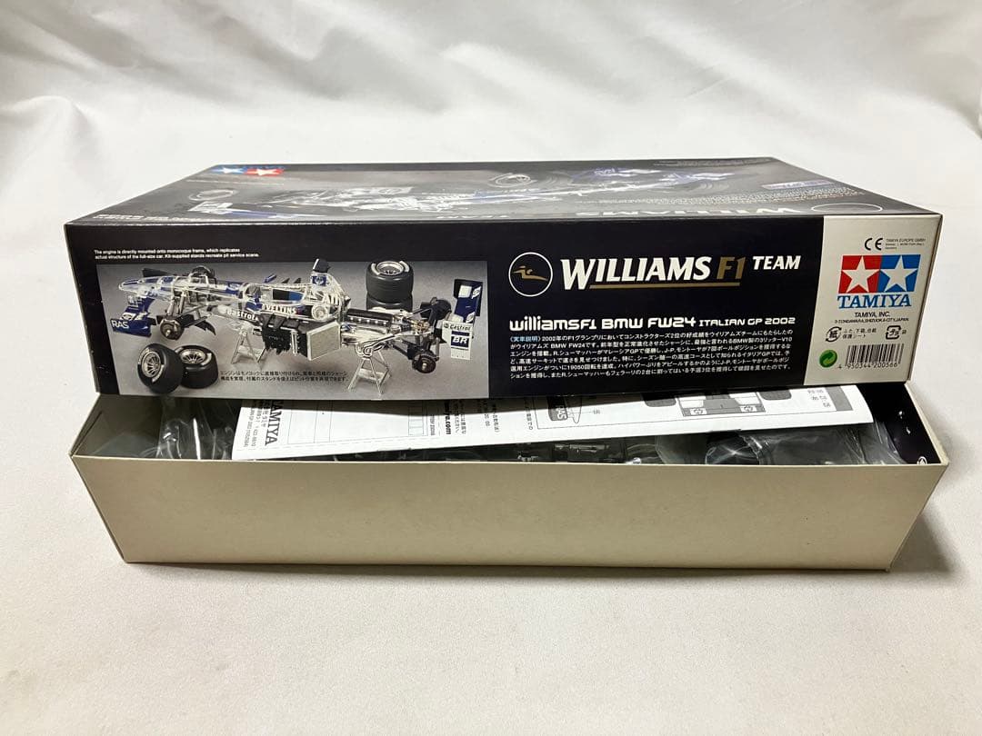 タミヤ1/20 ウィリアムズ  フルビュー FW24 イタリアGP