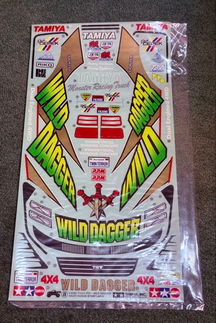 タミヤ★WILD DAGGER・ワイルドダカー 1/10スケール