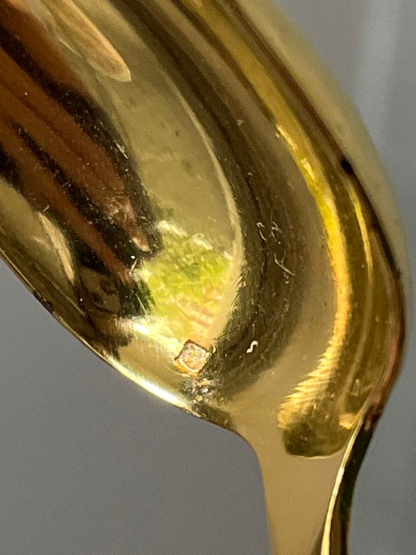 Christofle ティースプーン 金彩/1本