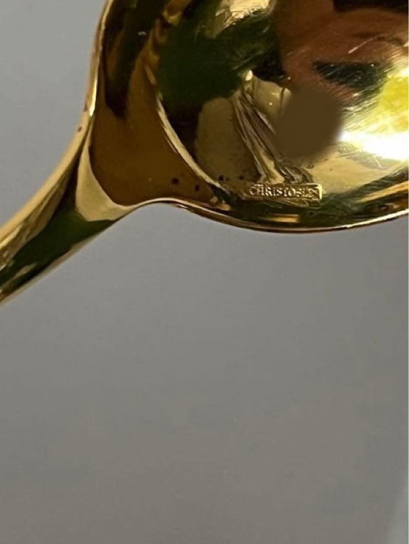 Christofle ティースプーン 金彩/1本