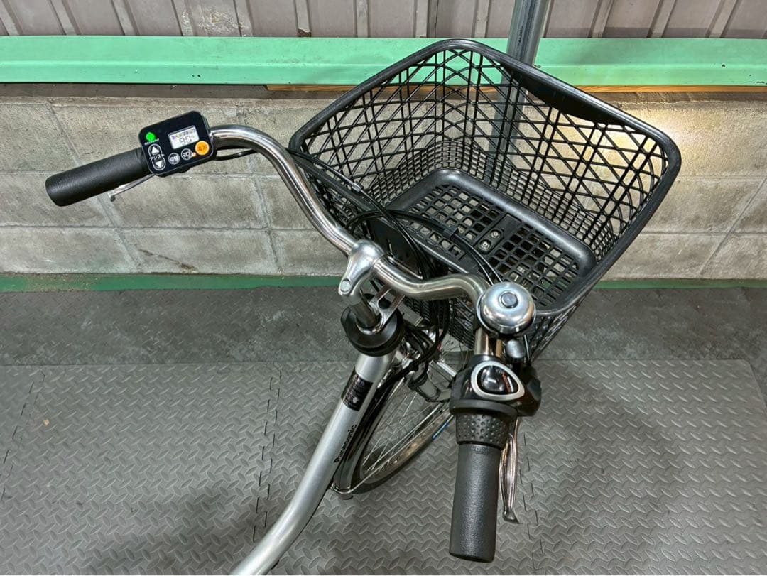 №8565 電動自転車パナソニック ビビDX 24インチ✨大容量バッテリー✨