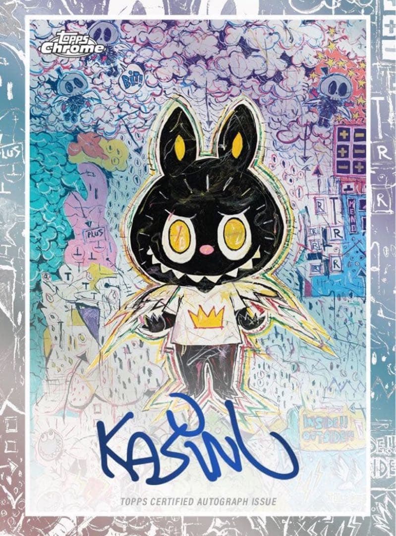 ドラゴンボールカード 2025 Topps Chrome Labubu 5box