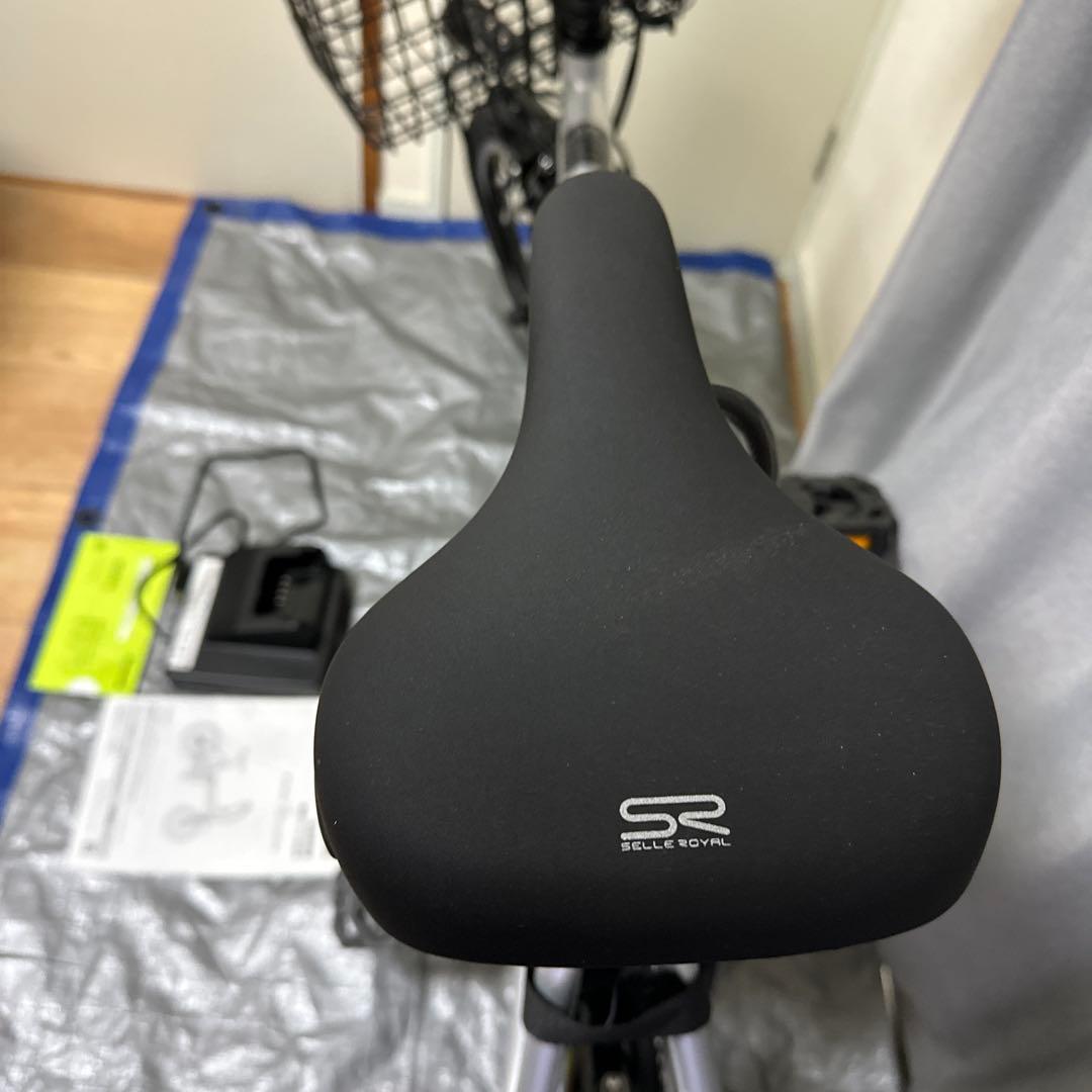 Panasonic 電動アシスト自転車オフタイム 前カゴ付き