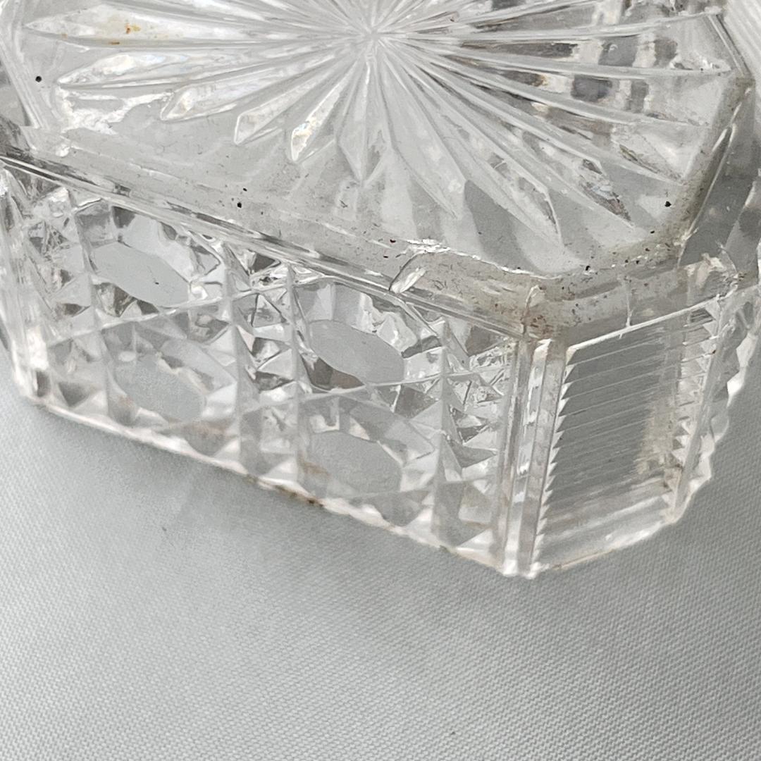 【英国】コンディメントセット / スタンド 【ガラス / シルバープレート】