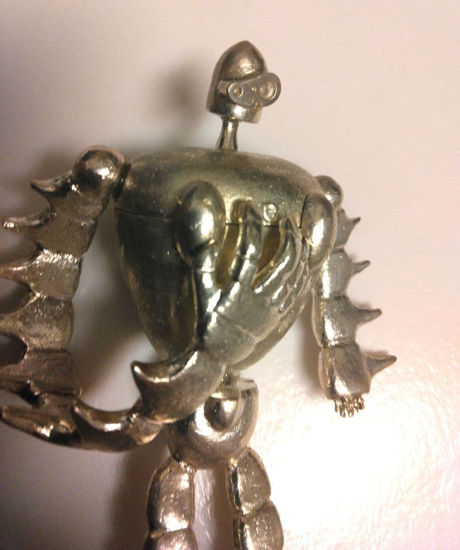 天空の城ラピュタ ロボット兵 シルバー925 メタルフィギュア【希少】