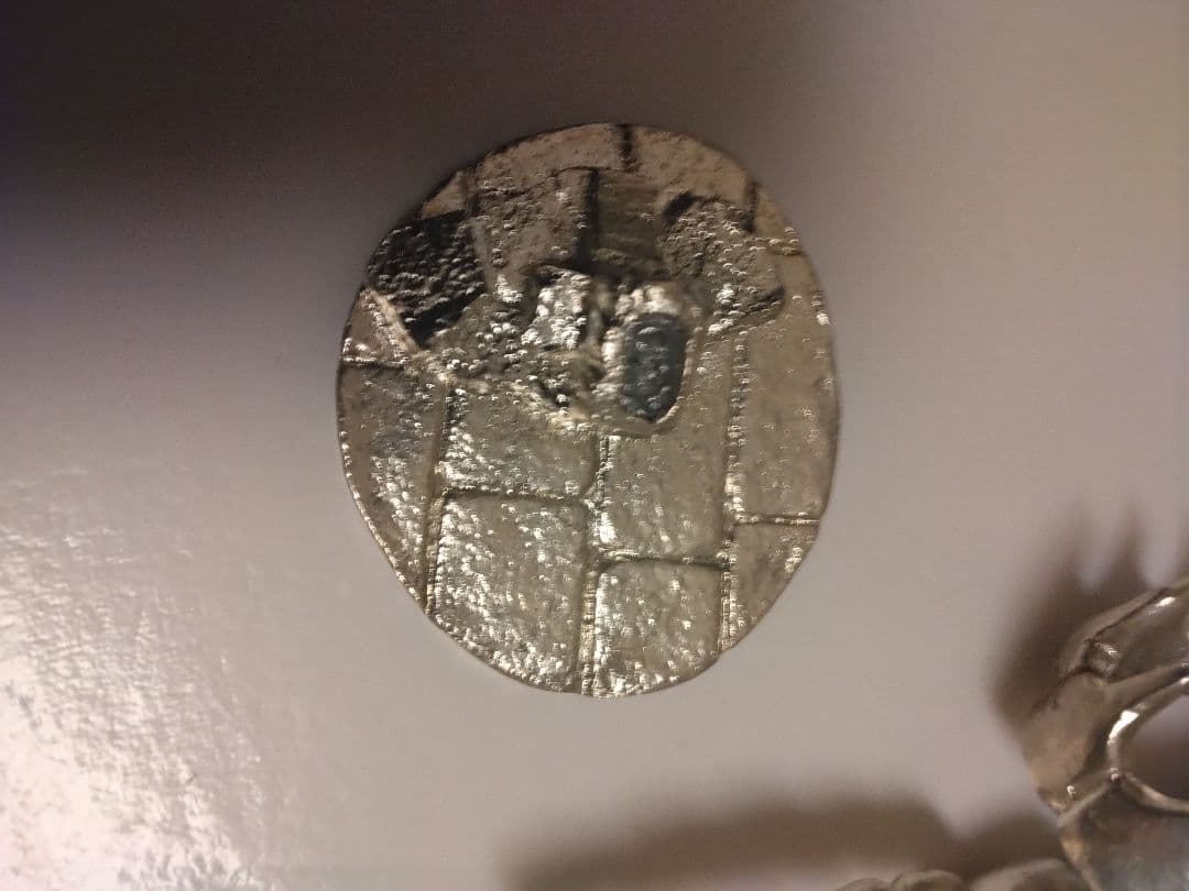 天空の城ラピュタ ロボット兵 シルバー925 メタルフィギュア【希少】