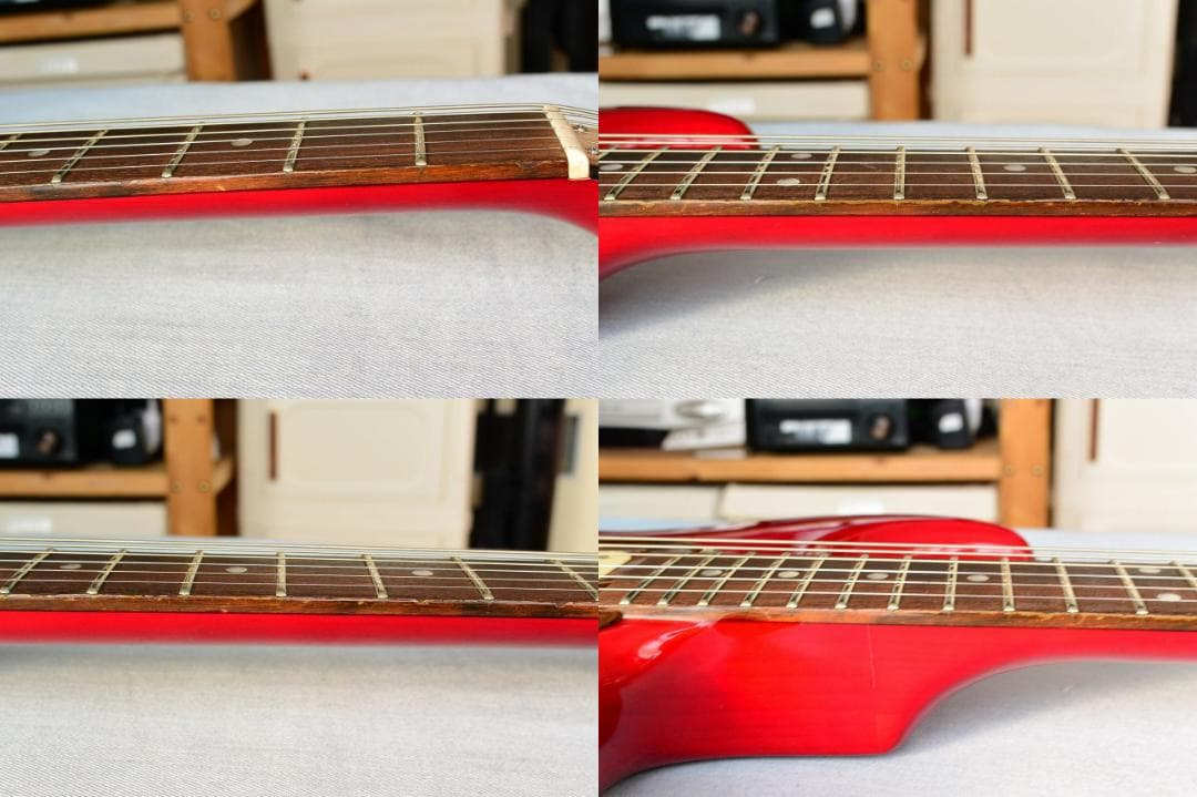 YAMAHA SF-3000 ワンオフ 2ハム化 特製ピックガード＆ロッドカバー