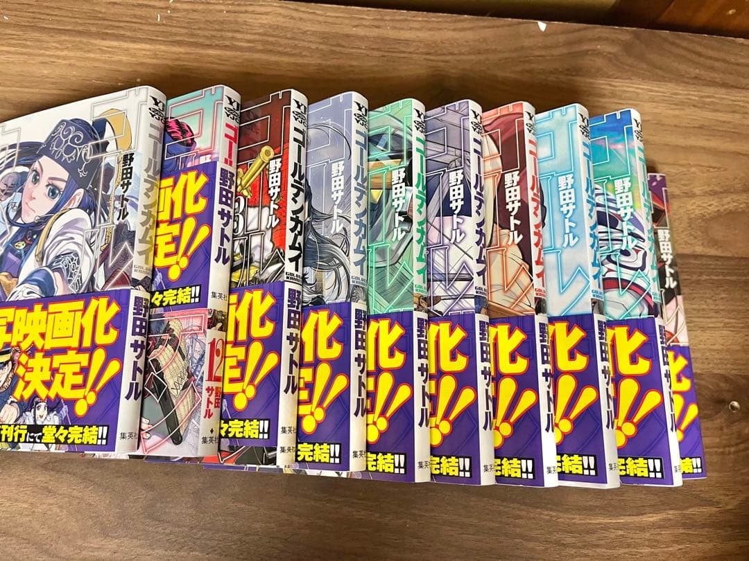 ゴールデンカムイ 全巻 1-31巻 +2冊 ファンブック付き