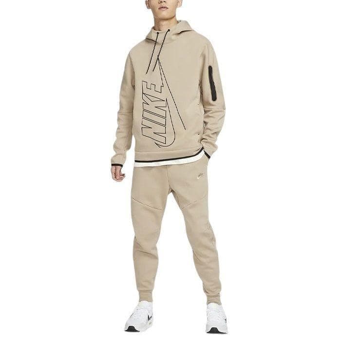 【130】 ナイキ セットアップ DX0582 DX0578 ベージュ Lサイズ