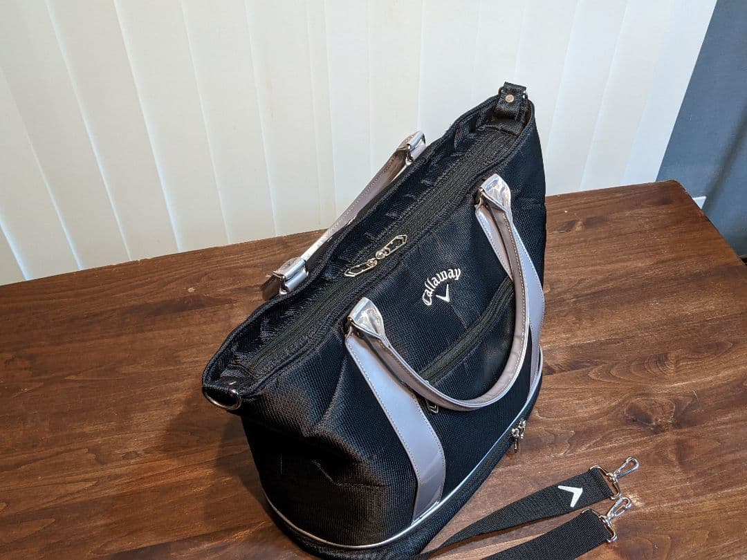 キャロウェイ　2way エナメル　系　トートバッグ　ショルダーバッグ　ゴルフ　靴