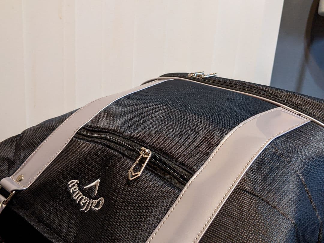 キャロウェイ　2way エナメル　系　トートバッグ　ショルダーバッグ　ゴルフ　靴