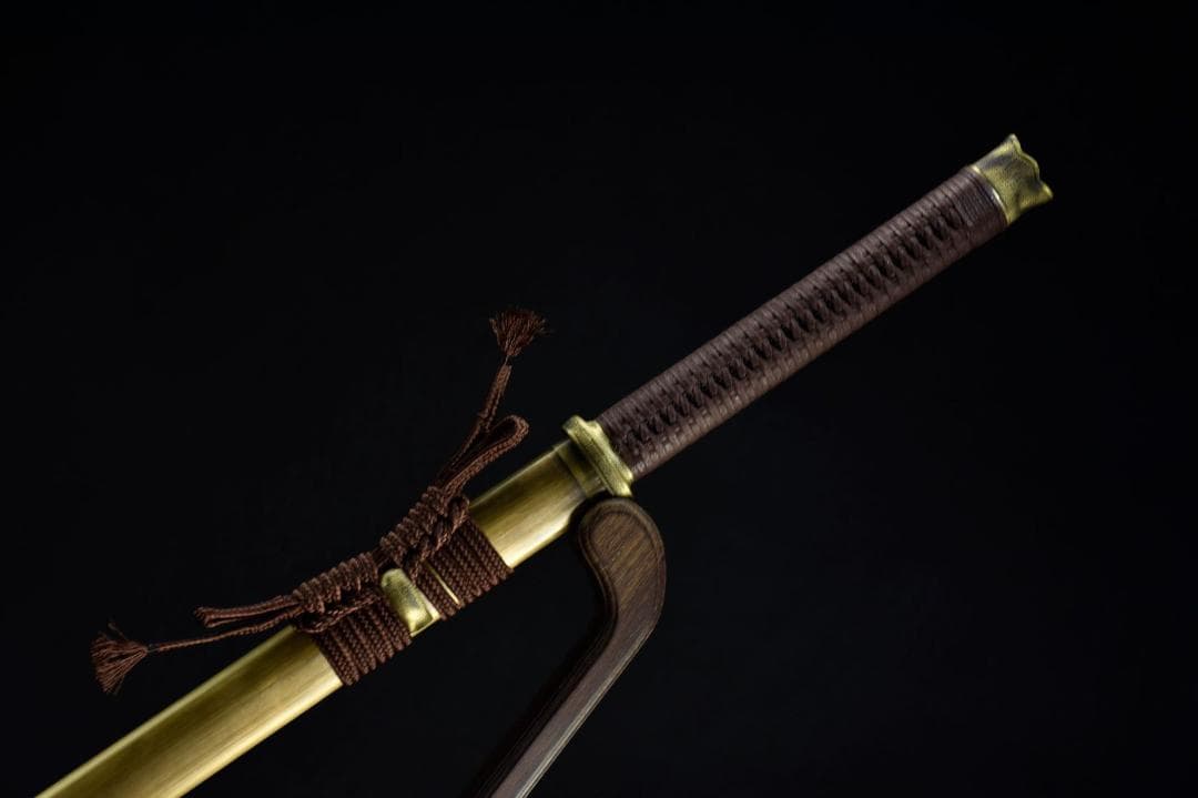 新型：02155 日本刀 模造刀 居合刀 武士道 武蔵 鑑賞用 手鍛造打