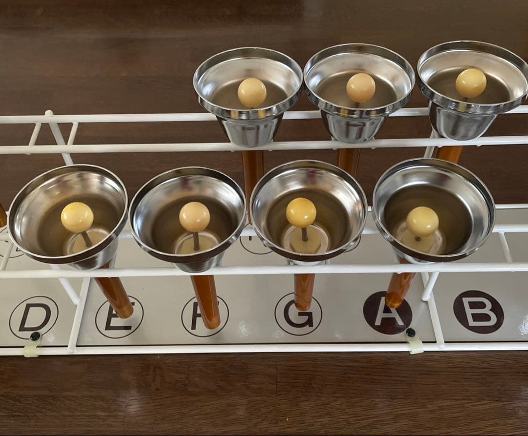 ウチダミュージックベル2セット