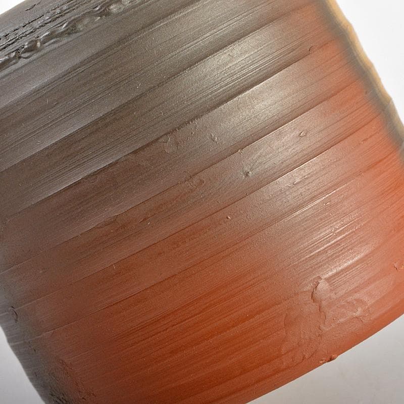 煎茶道具　萬古焼　森伊呂久造　横手急須　箱付　M　R7180