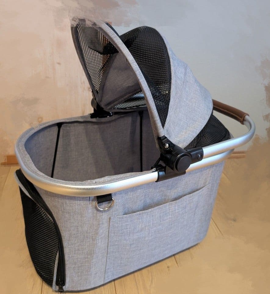 【一度使用美品】CAINZ カインズ　電車に乗せられるペットカート