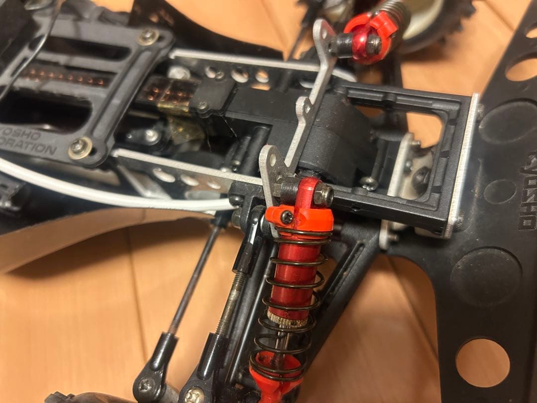 【当時物】京商　オプティマプロ4WD パルスチェッカー・充電器など付き　ジャンク