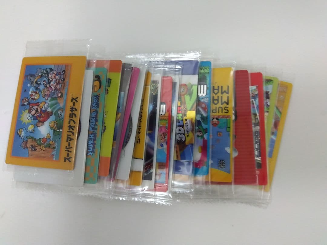 激レア　スーパーマリオブラザーズ　ヒストリーカード　全22種　未開封　フルコンプ