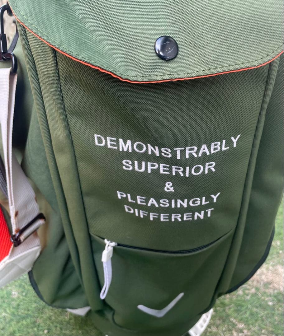 キャロウェイ アドバンス キャディバッグ 22 JM カーキ　中古