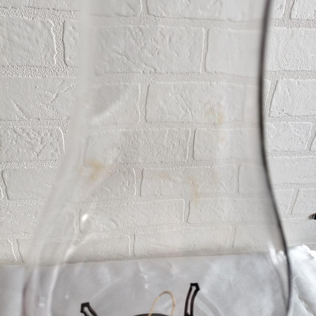 北一硝子　オイルランプ　パープルグラデーション　ひまわり