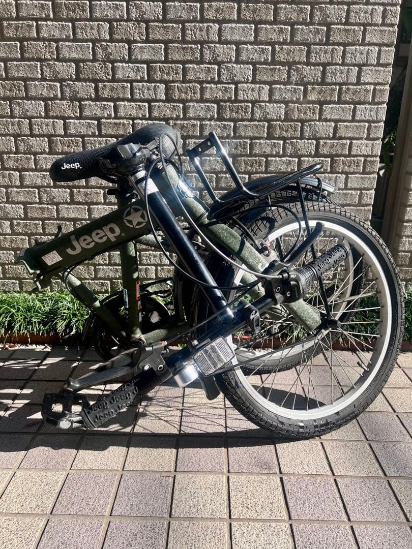 Jeep 折りたたみ自転車 オリーブグリーン　20インチ