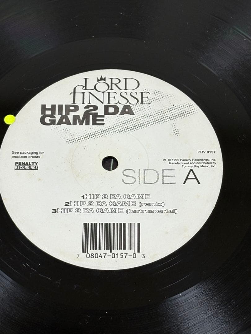 LORD FINESSE HIP 2 DA GAME レコード