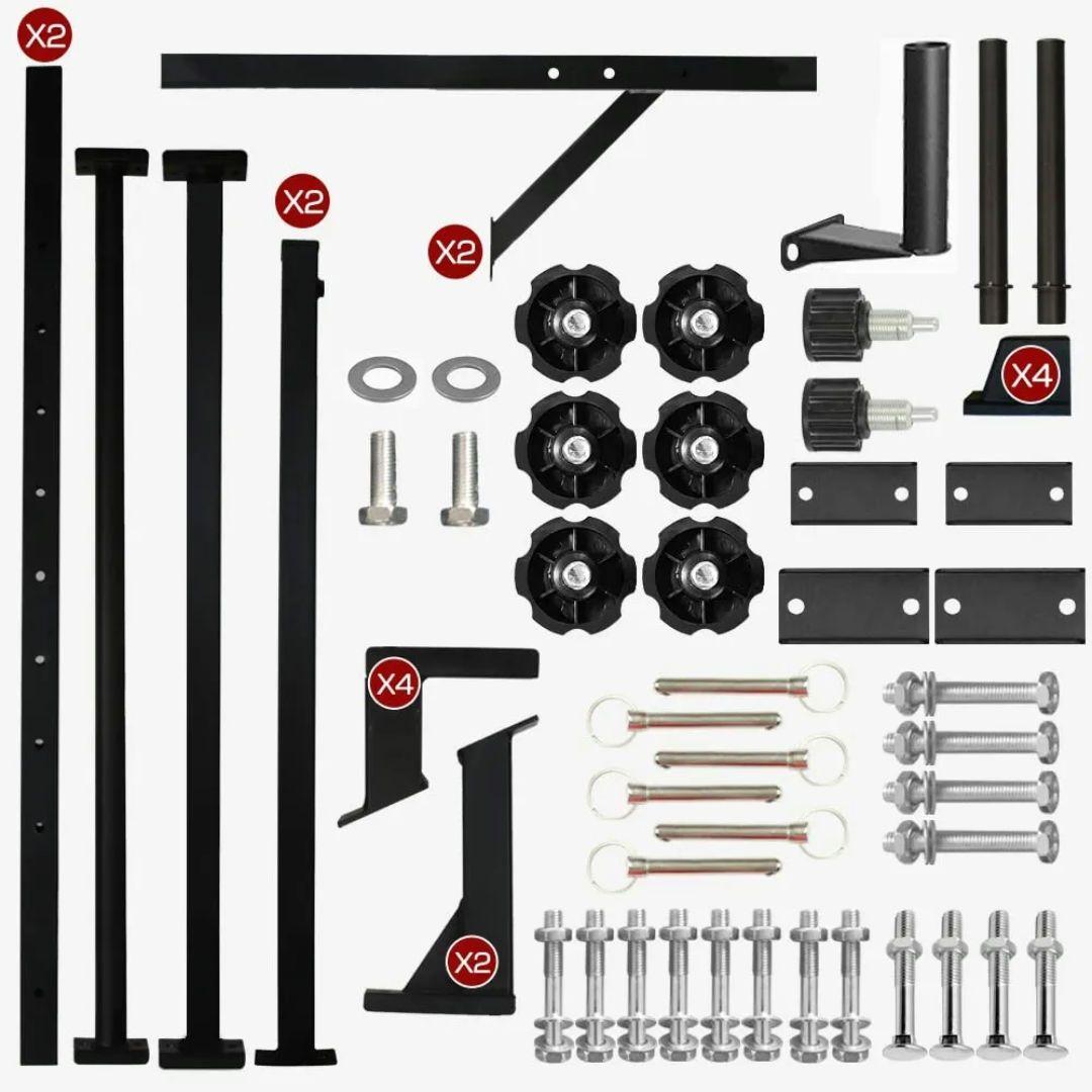 ハーフパワーラック 筋トレ ベンチプレス ぶら下がり健康器 スクワット 懸垂