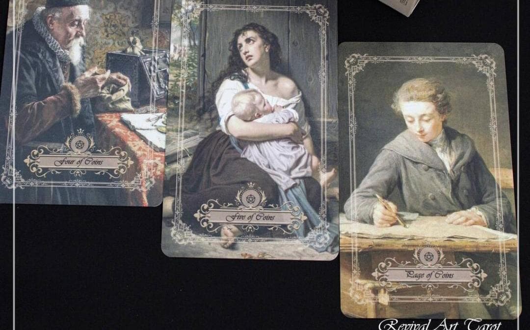 【正規品】神々しい美麗デッキ✨美しい絵画のタロット／リバイバルアート2nd