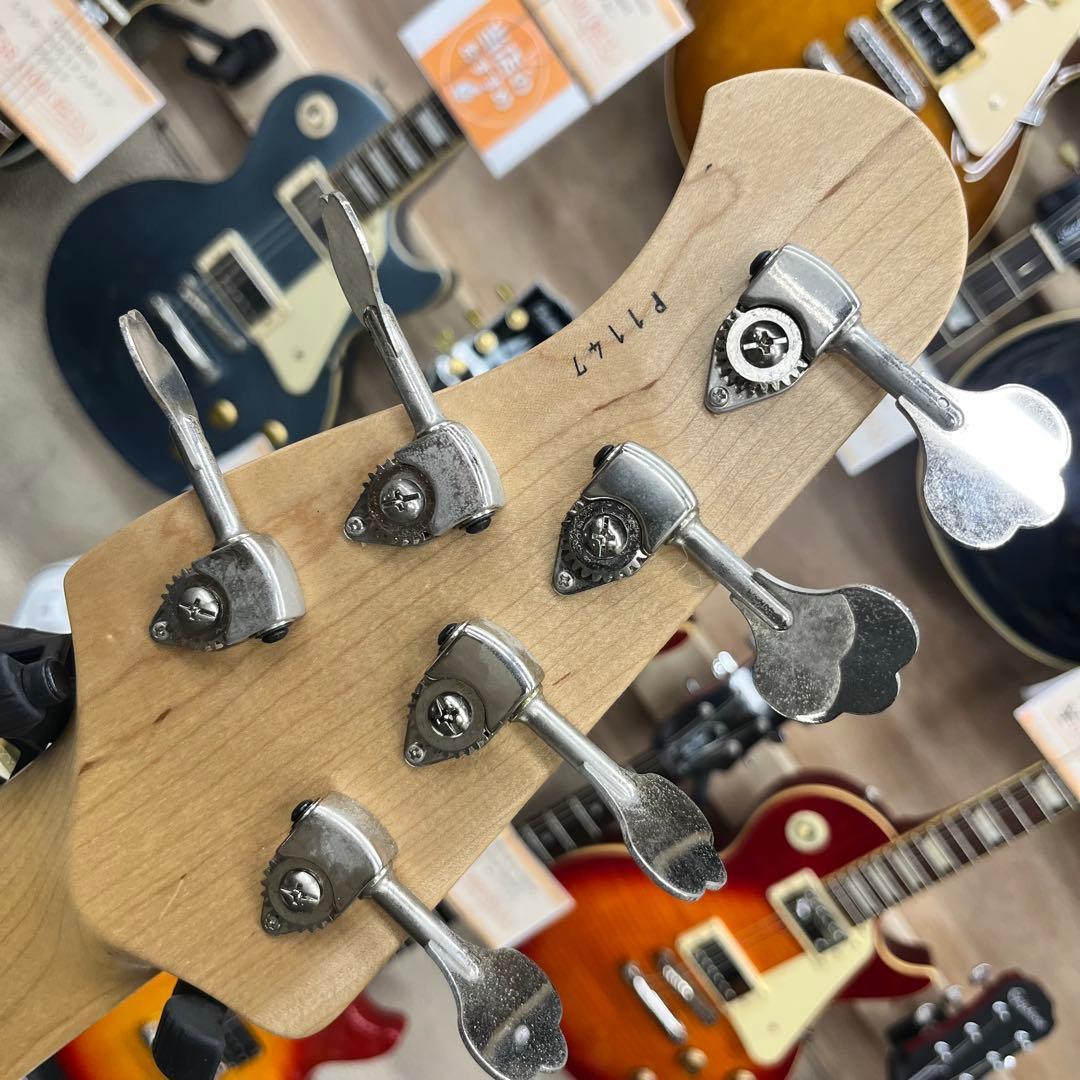 【11285】Bacchus 6弦ベース HJB6-STANDARD/ASH