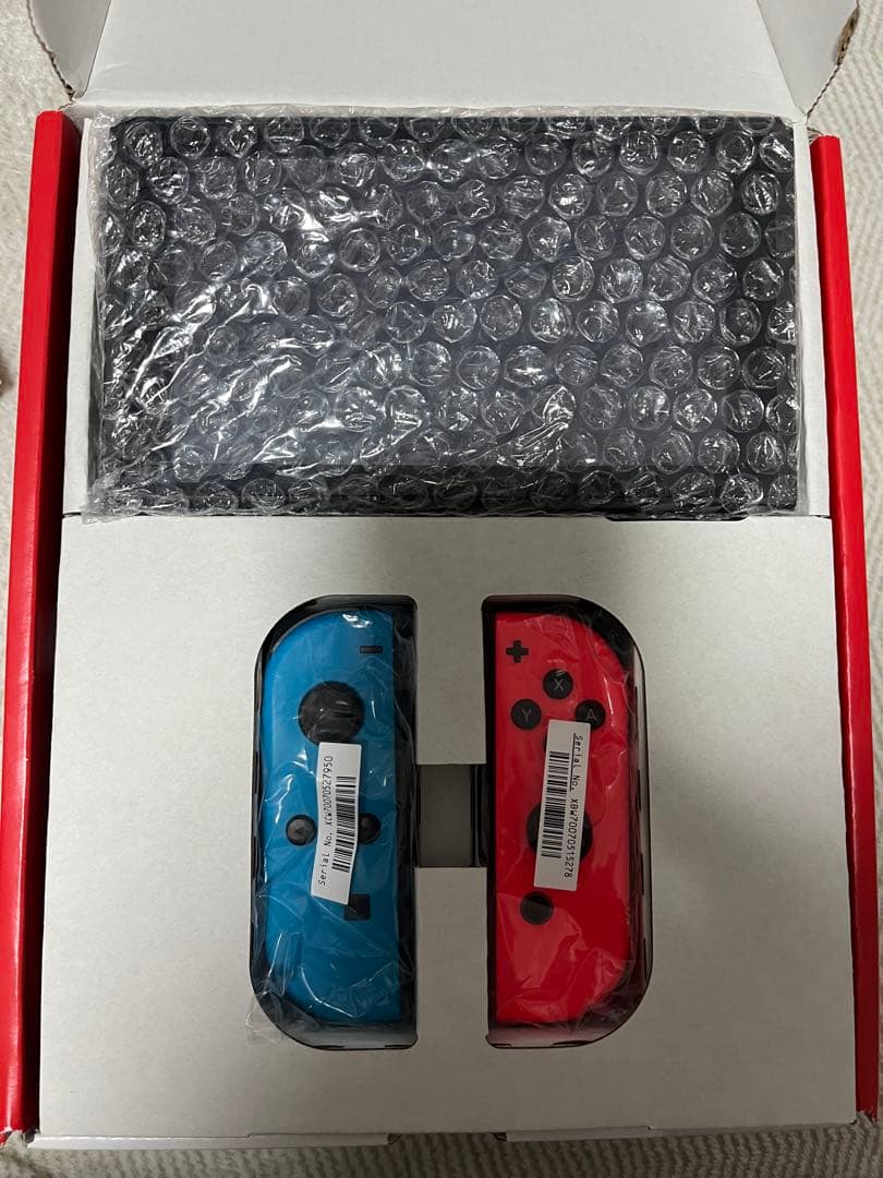 Nintendo Switch 本体 青/赤 付属品付き
