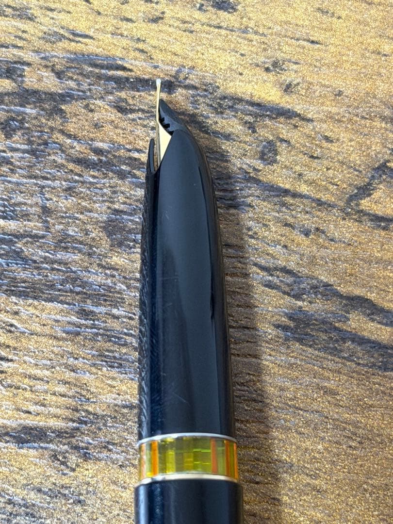 未使用に近い　1960年代　モンブラン　14 万年筆 18金　ゴールド　細字