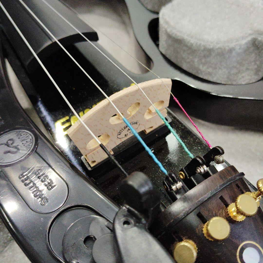 ENNBOM サイレント バイオリン ハードケース付き