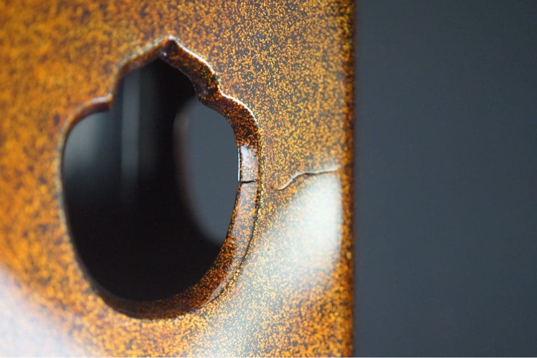 輪島塗 西鍛治 造 極上梨子地 三宝 共箱 / 西鍛治漆器工房 三宝台